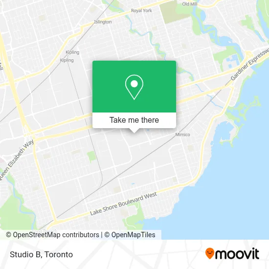 Studio B map