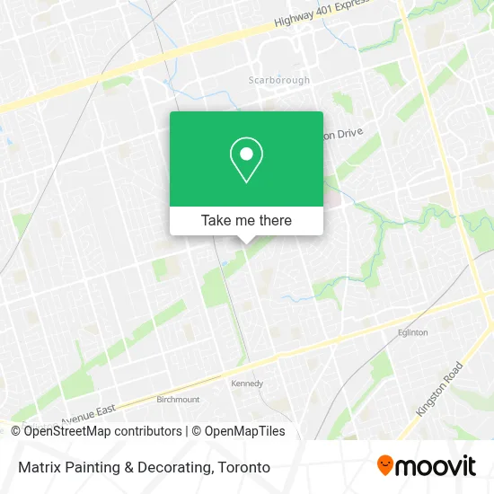 Matrix Painting & Decorating map
