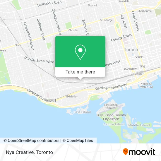 Nya Creative map