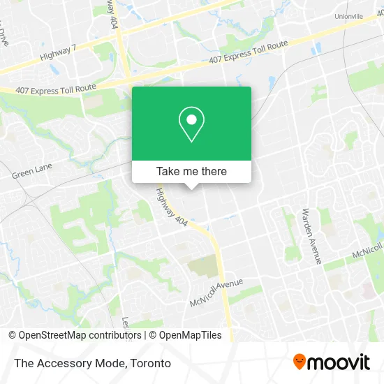 The Accessory Mode map