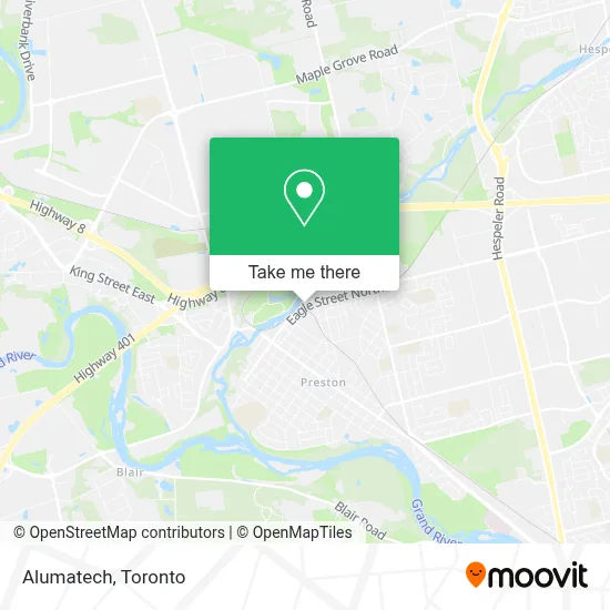 Alumatech map