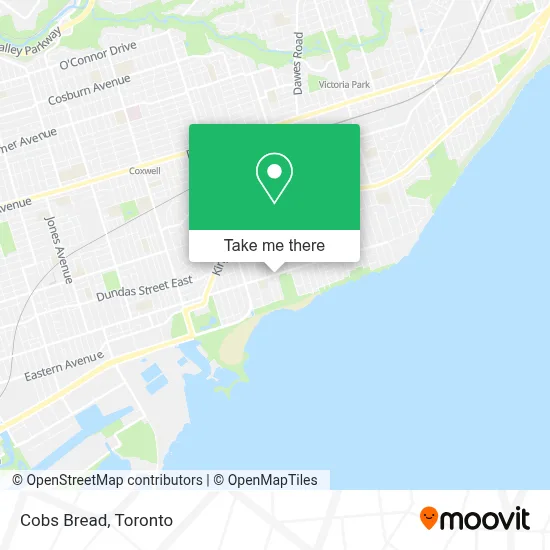 Cobs Bread map