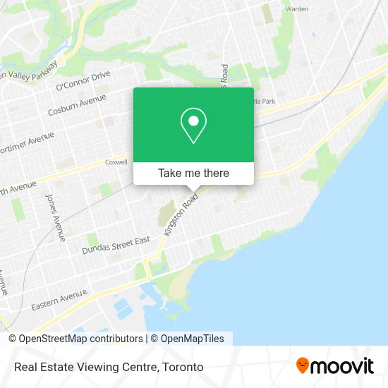 Real Estate Viewing Centre map