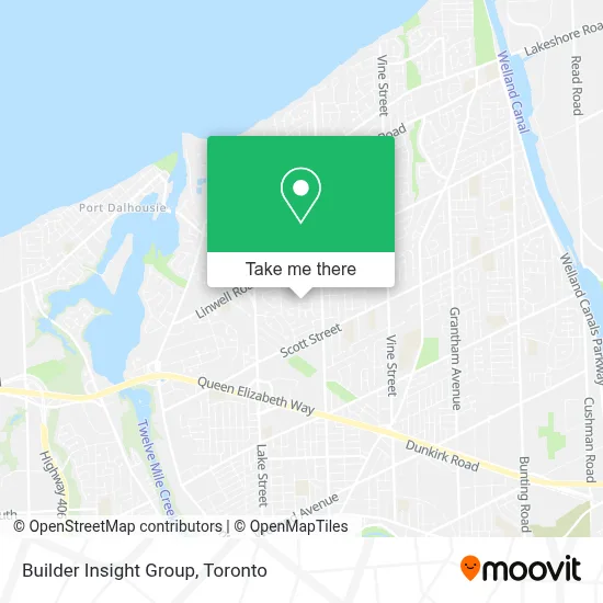 Builder Insight Group map