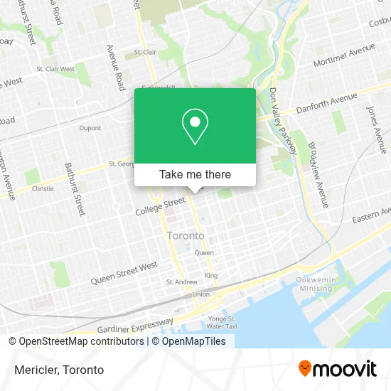 Mericler map