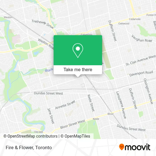 Fire & Flower map