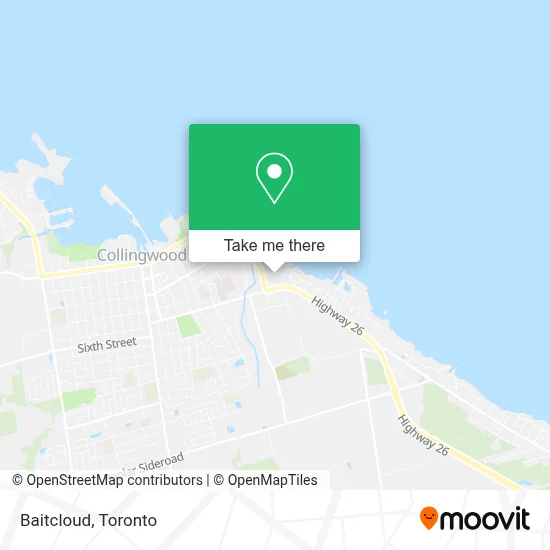Baitcloud map