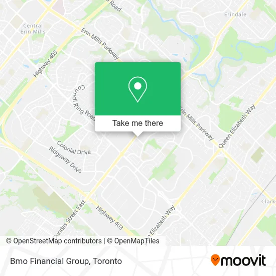 Bmo Financial Group map