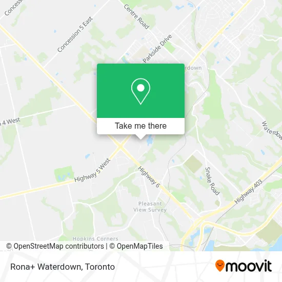 Rona+ Waterdown plan