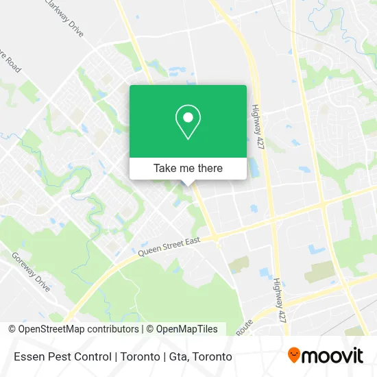 Essen Pest Control | Toronto | Gta map