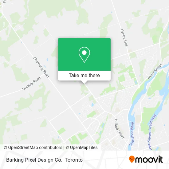 Barking Pixel Design Co. map
