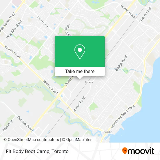 Fit Body Boot Camp map