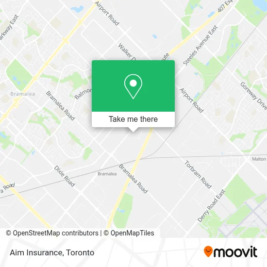 Aim Insurance map