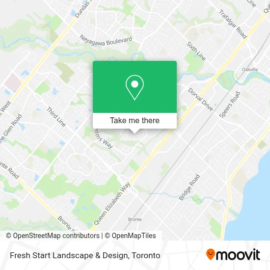 Fresh Start Landscape & Design map