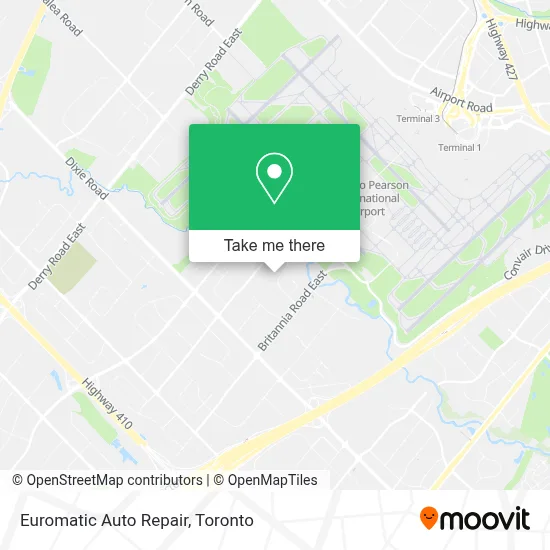 Euromatic Auto Repair map