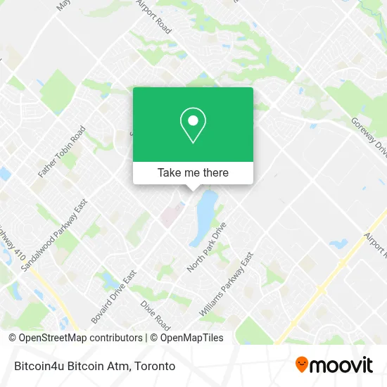 Bitcoin4u Bitcoin Atm map