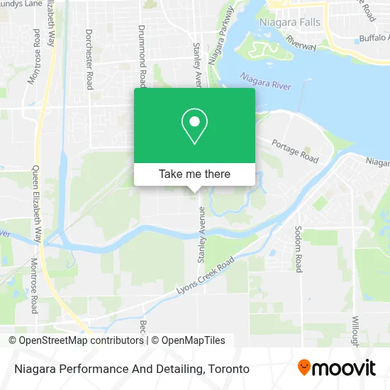 Niagara Performance And Detailing map
