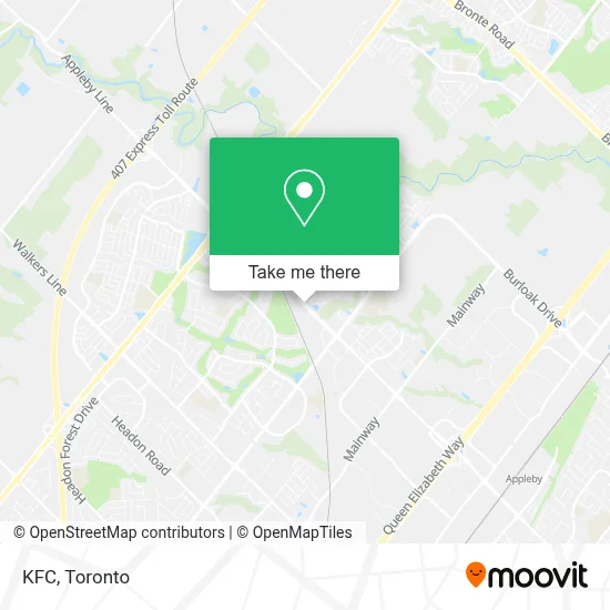Kfc map