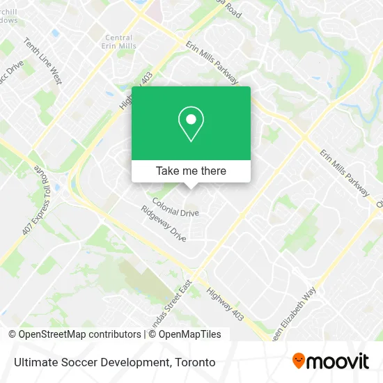 Ultimate Soccer Development map