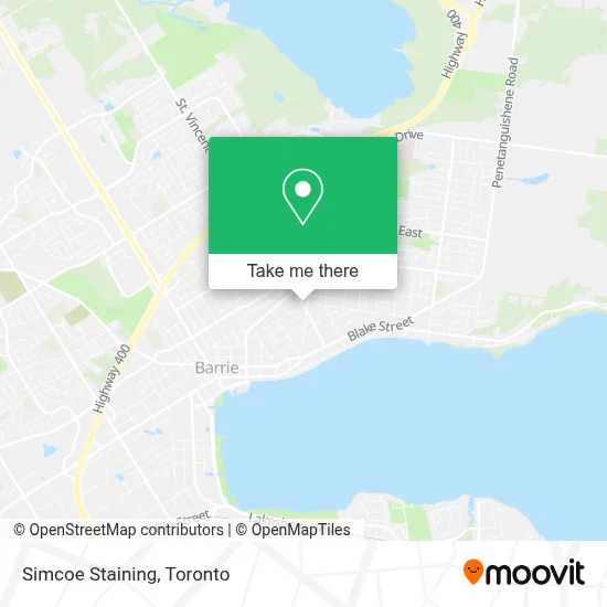 Simcoe Staining plan