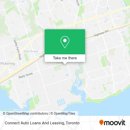 Connect Auto Loans And Leasing map