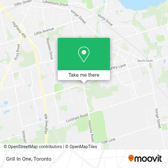 Grill In One map