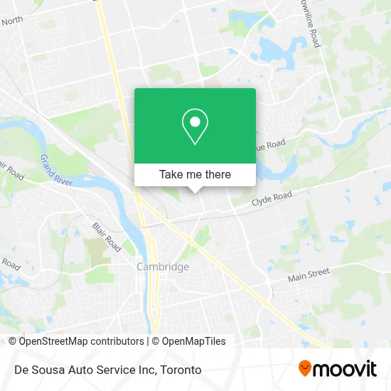 De Sousa Auto Service Inc map