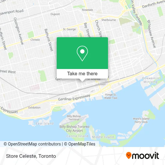 Store Celeste map