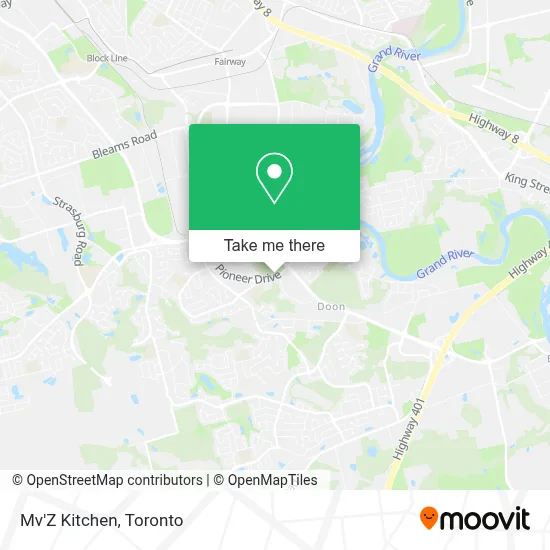 Mv'Z Kitchen map