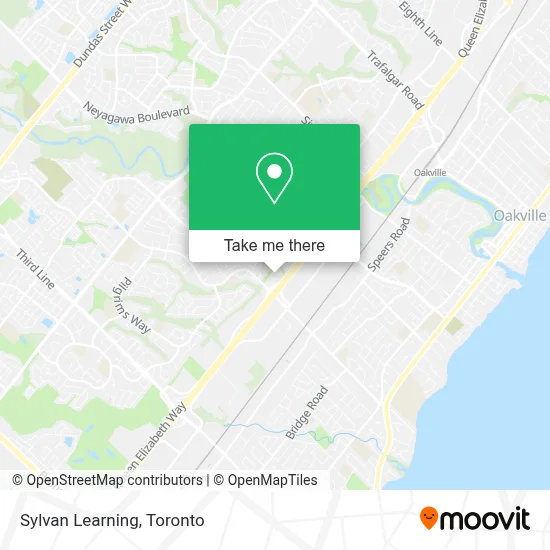 Sylvan Learning map