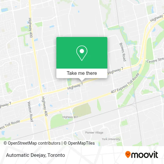 Automatic Deejay map
