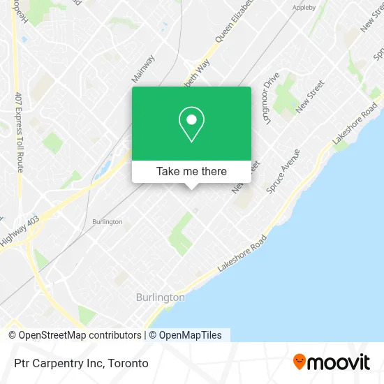Ptr Carpentry Inc map