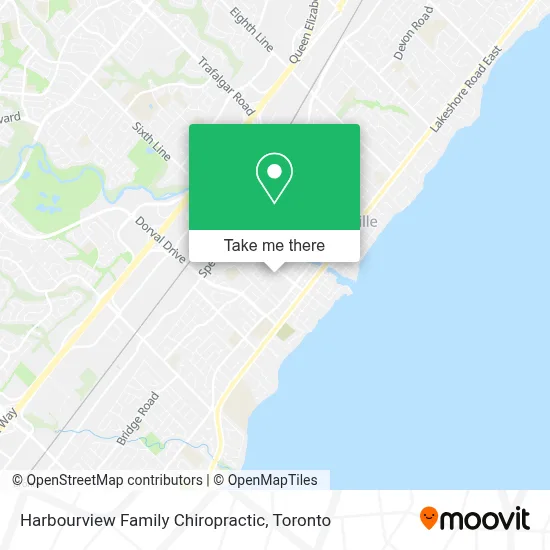 Harbourview Family Chiropractic map