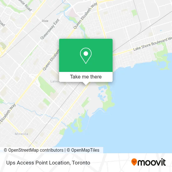 Ups Access Point Location plan
