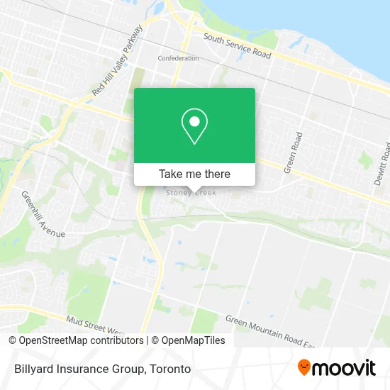 Billyard Insurance Group map