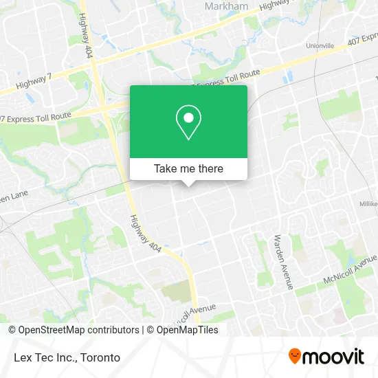 Lex Tec Inc. map