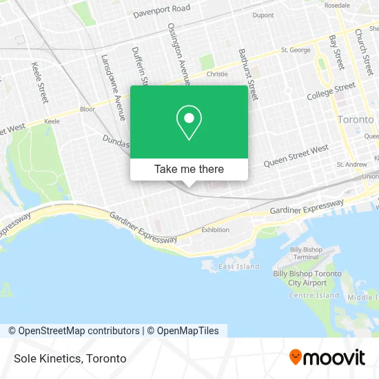 Sole Kinetics map