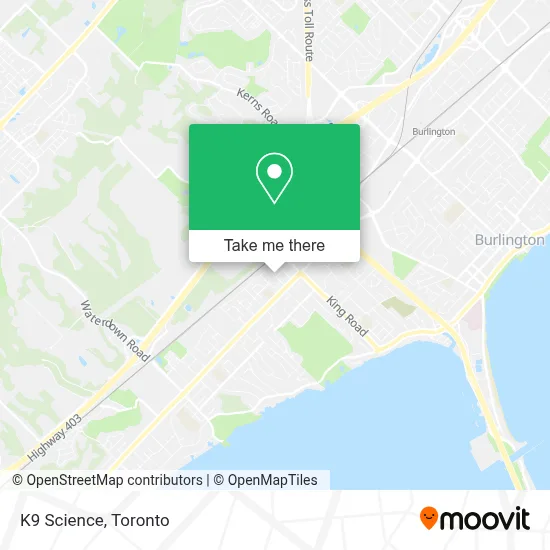 K9 Science map