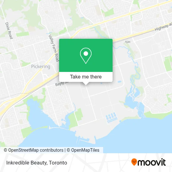 Inkredible Beauty map