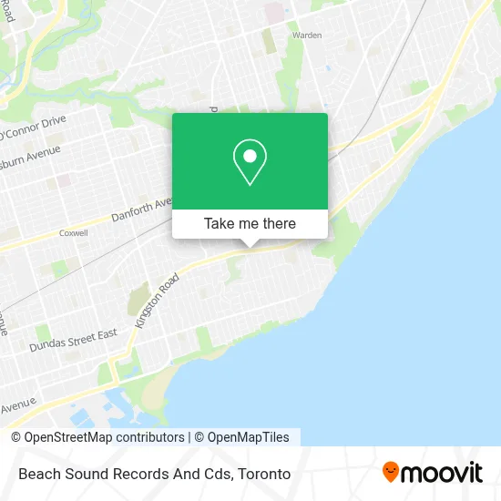Beach Sound Records And Cds map