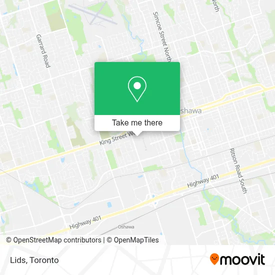 Lids map