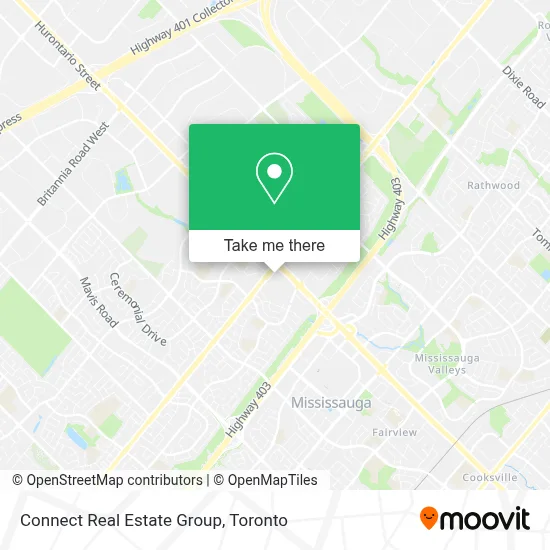 Connect Real Estate Group map