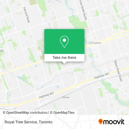 Royal Tree Service map