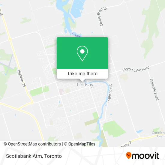 Scotiabank Atm map
