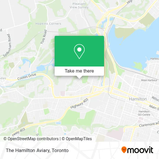 The Hamilton Aviary map