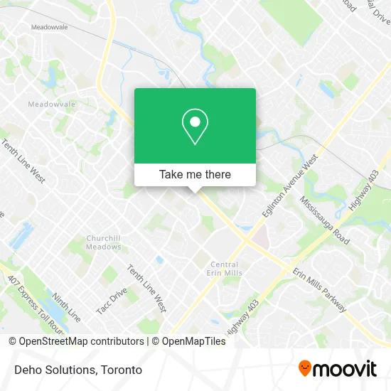 Deho Solutions map