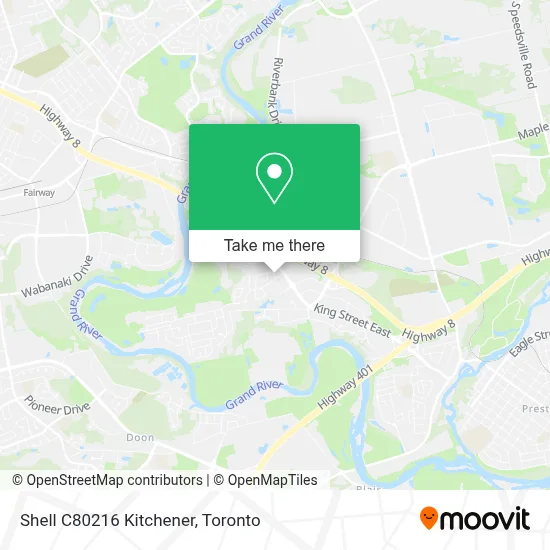 Shell C80216 Kitchener plan