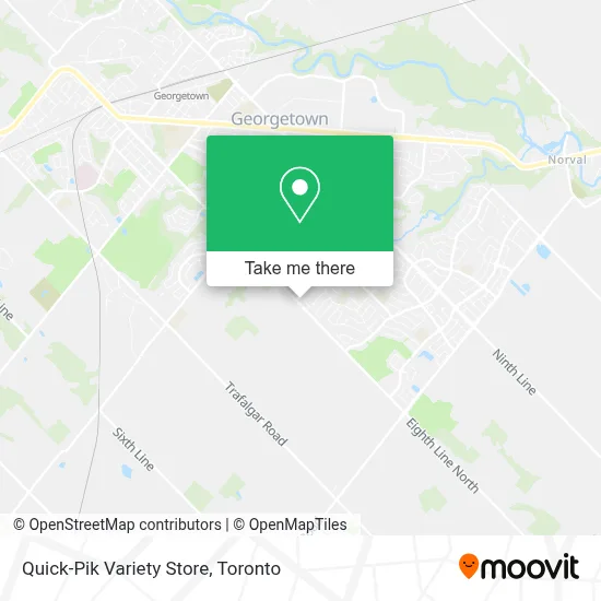 Quick-Pik Variety Store map