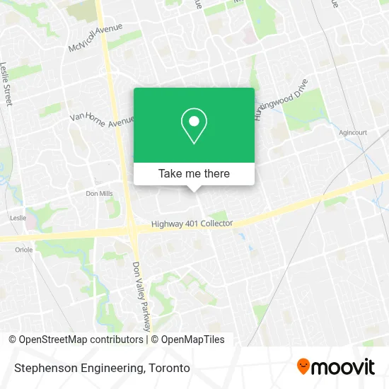 Stephenson Engineering map