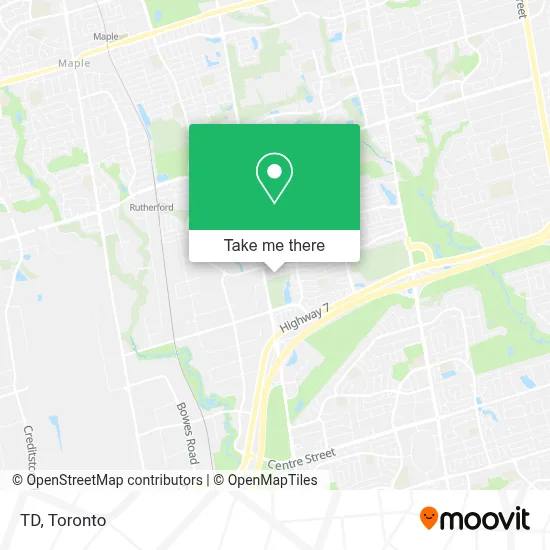 Td map
